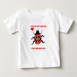 BEBÉ CAMISETA DE LOS NIÑOS DE LA MARIQUITA