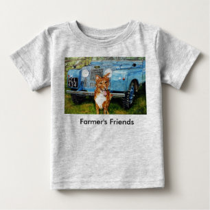 Bebé Camiseta de los niños de los amigos del granjero