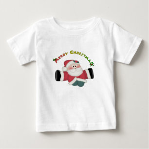 Bebé Camiseta de los niños de Santa de las Felices