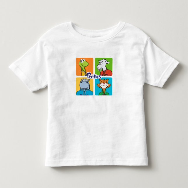 Bebé Camiseta de los traqueteos del niño (Anverso)
