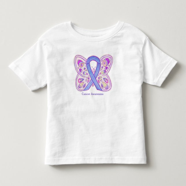 Bebé Camiseta de Mariposa Lavanda de la Cinta de Concie (Anverso)