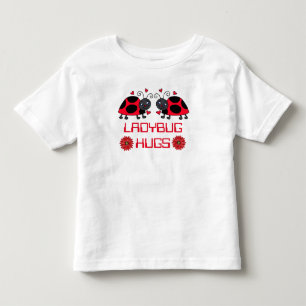 Bebé Camiseta de Mariquita Abraza a Niño Pequeño