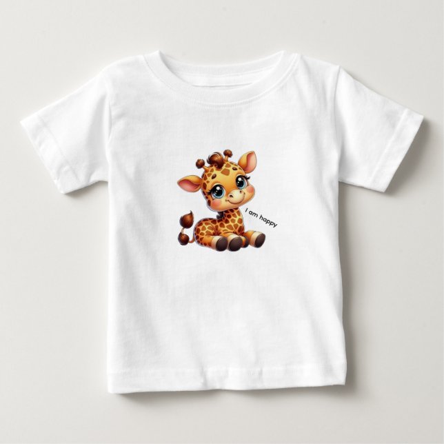 Bebé Camiseta de modo relajado Camiseta de vibras de fi (Anverso)