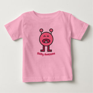 Bebé camiseta de monstruo de dibujos animados lindo y d