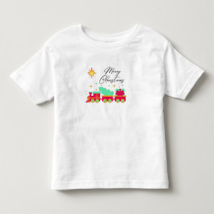 Bebé Camiseta de Navidad de tren Choo-Choo
