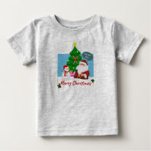 Camiseta de Navidad para niños pequeños