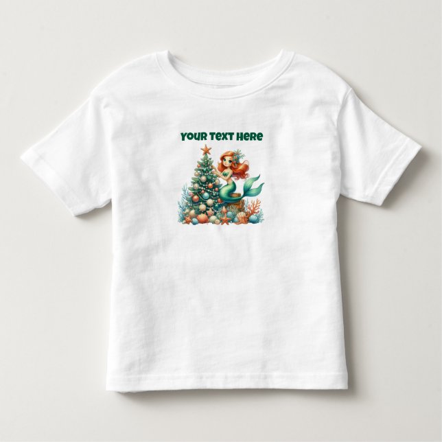 Bebé Camiseta de Navidad personalizada para niños de Me (Anverso)
