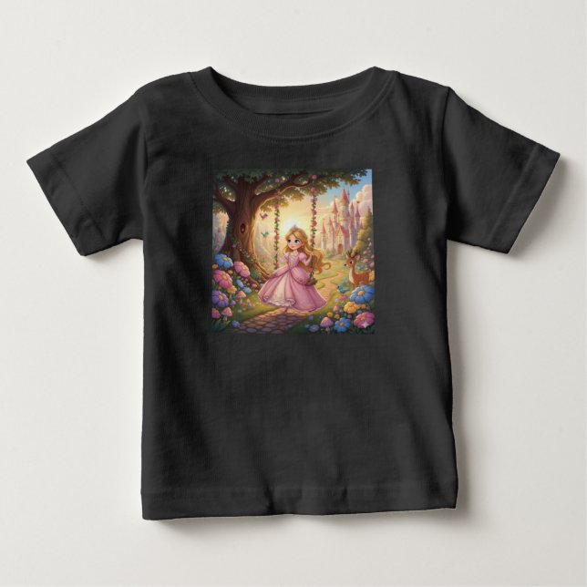 Bebé Camiseta de niña (Anverso)