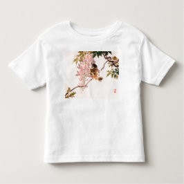 BEBÉ CAMISETA DE NIÑA CON NOMBRE PERSONALIZADO POLLITO