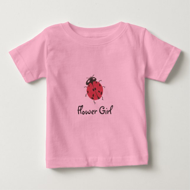 Bebé Camiseta de niña de las flores Karate Kat--para pe (Anverso)