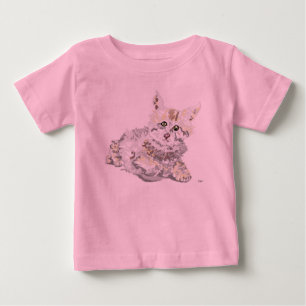 Bebé Camiseta de niña "Gatito"