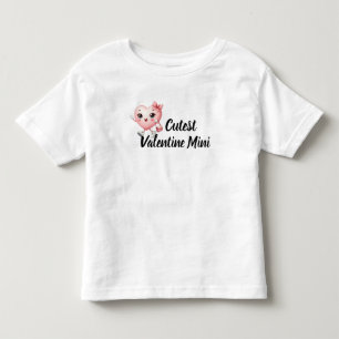 Bebé Camiseta de niña para el día de San Valentín