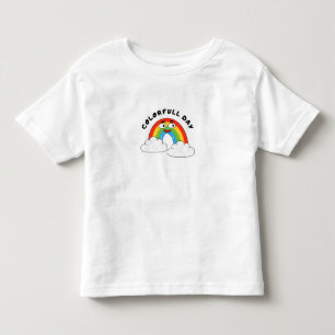 Bebé Camiseta de niño/a Colorido Día Conejito Arcoíris