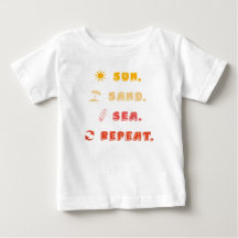 Camiseta de niño/a con vibraciones de verano - Div