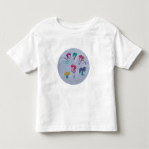 Camiseta de niño/a para playa de flamencos