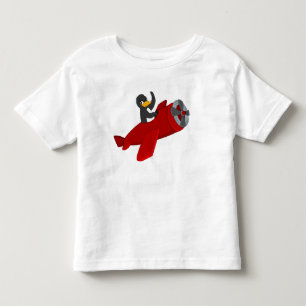 Bebé Camiseta de niño de dibujos animados de pingüino v