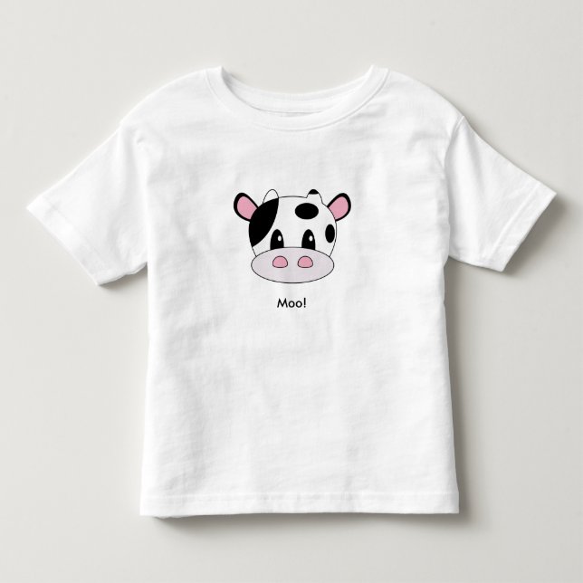 Bebé Camiseta de niño de vaca (Anverso)
