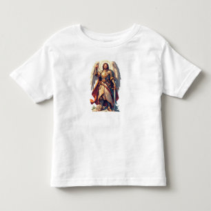 Bebé Camiseta de niño del arcángel guerrero Miguel