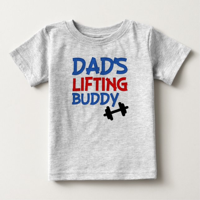 Bebé Camiseta de niño divertido de papá (Anverso)