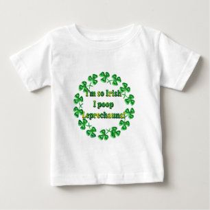 Bebé Camiseta de niño gracioso soy tan irlandés