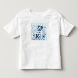 Bebé Camiseta de Niño Jesús y Sol
