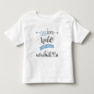 Bebé Camiseta de niño pequeña A Onederful Wild Adventur