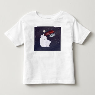 Bebé Camiseta de niño pequeño con fantasma y ovni lindo