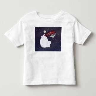 Bebé Camiseta de niño pequeño con fantasma y ovni lindo