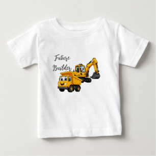 Bebé Camiseta de niño pequeño Constructor del Futuro