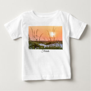 Bebé Camiseta de niño pequeño de Florida Sea Oats Sunri