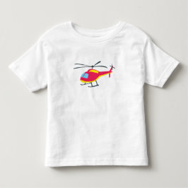 Bebé Camiseta de niño pequeño de helicóptero volador li