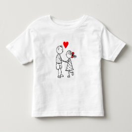 Bebé Camiseta de niño pequeño de pareja