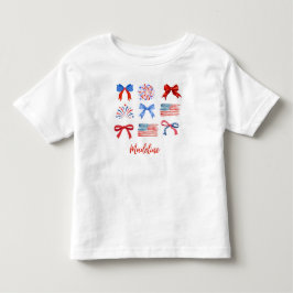 Bebé Camiseta De Niño Pequeño Del 4 De Julio