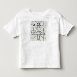 Bebé Camiseta de niño pequeño del versículo de la Bibli