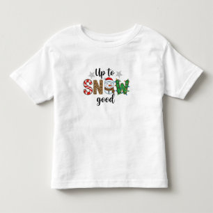 Bebé Camiseta de niño pequeño Hasta nevar bien –Muñeco