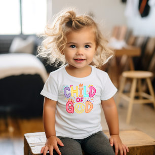 Bebé Camiseta de niño pequeño Hijo de Dios