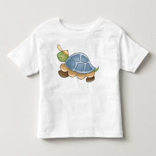 Bebé Camiseta de niño pequeño personalizado Turtle