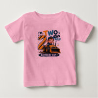 Camiseta de niño pequeño 'Tengo dos años, ¡Vamos a