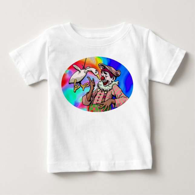 Bebé Camiseta de niño pequeño Whizzo Goose (Anverso)