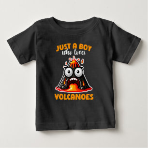 Bebé Camiseta de Niño que Ama los Volcanes Regalo para 