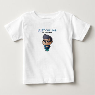 Bebé Camiseta de niño solo relajándose