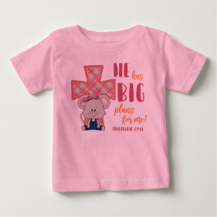 Bebé Camiseta de niño, tiene grandes planes para mí