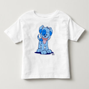 Bebé Camiseta de niños cachorros azules