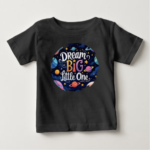 Bebé Camiseta de niños con temas espaciales