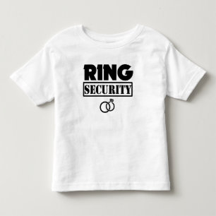 Bebé Camiseta de niños de Ring Security