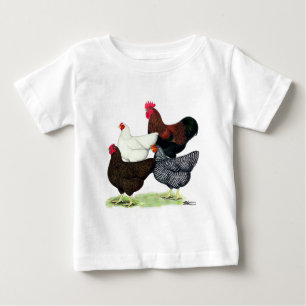 Bebé Camiseta de niños del Cuarteto de la Roca Plymouth