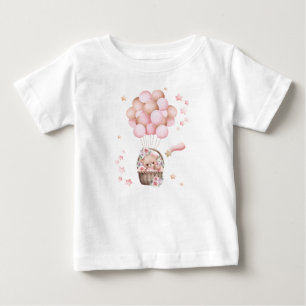 Bebé Camiseta de osito de peluche lindo para niñas 