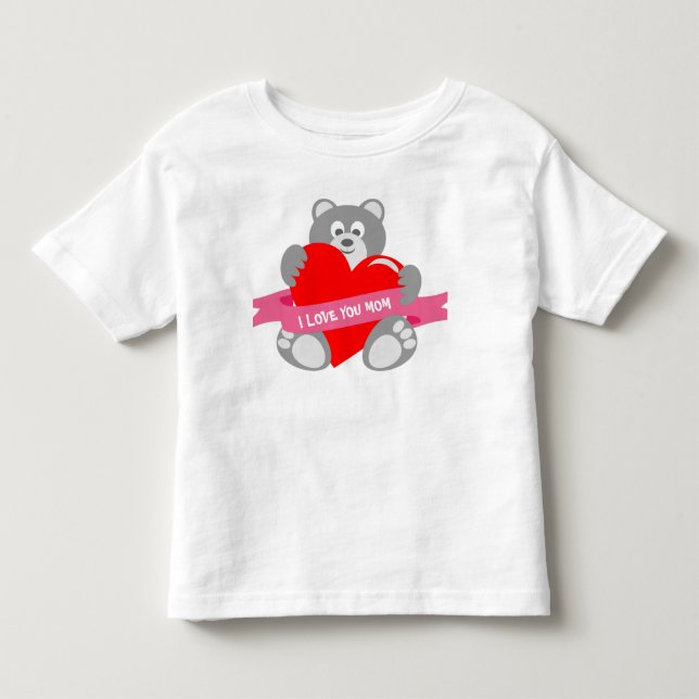 Bebé Camiseta de oso pequeño (Anverso)