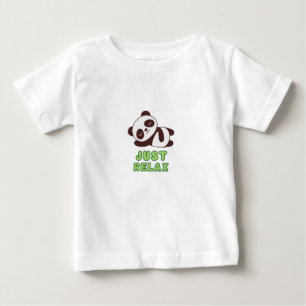 Bebé camiseta de panda más linda
