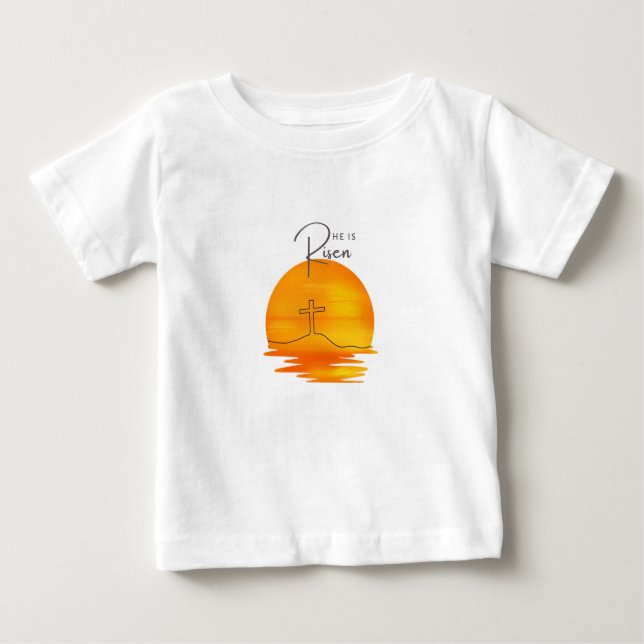 Bebé Camiseta de Pascua (Anverso)